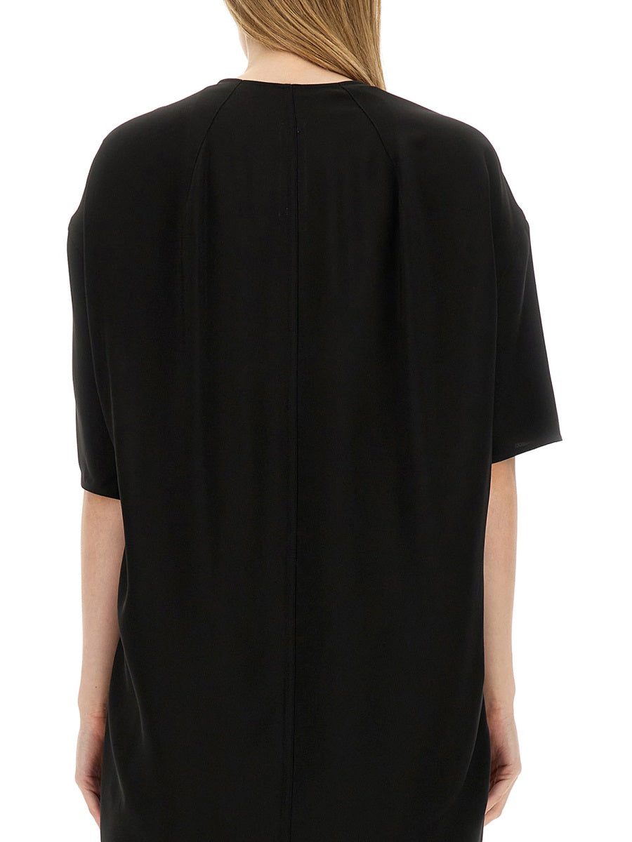 Rick Owens Women V-Neck T-Shirt