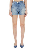 Versace Women Denim Shorts