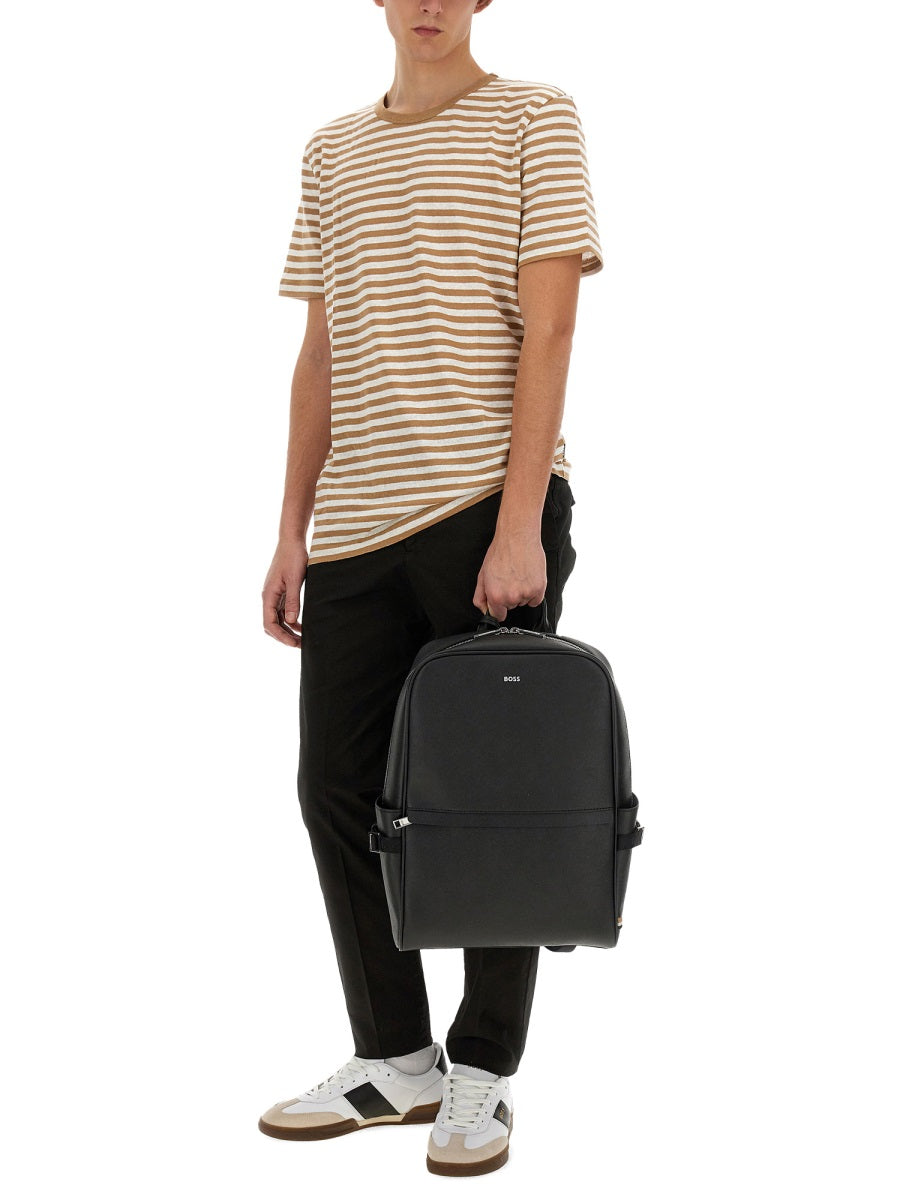 Boss Men Striped T-Shirt