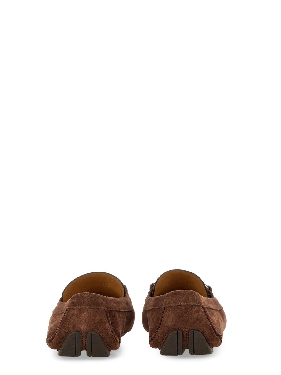 Ferragamo Men Moccasin Ornament Gancini