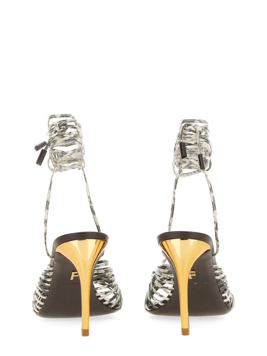 Ferragamo Women Leather Sandal