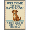A Dog Will Be With You Shortly Poster Print