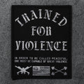 Trained For Violence - Patch