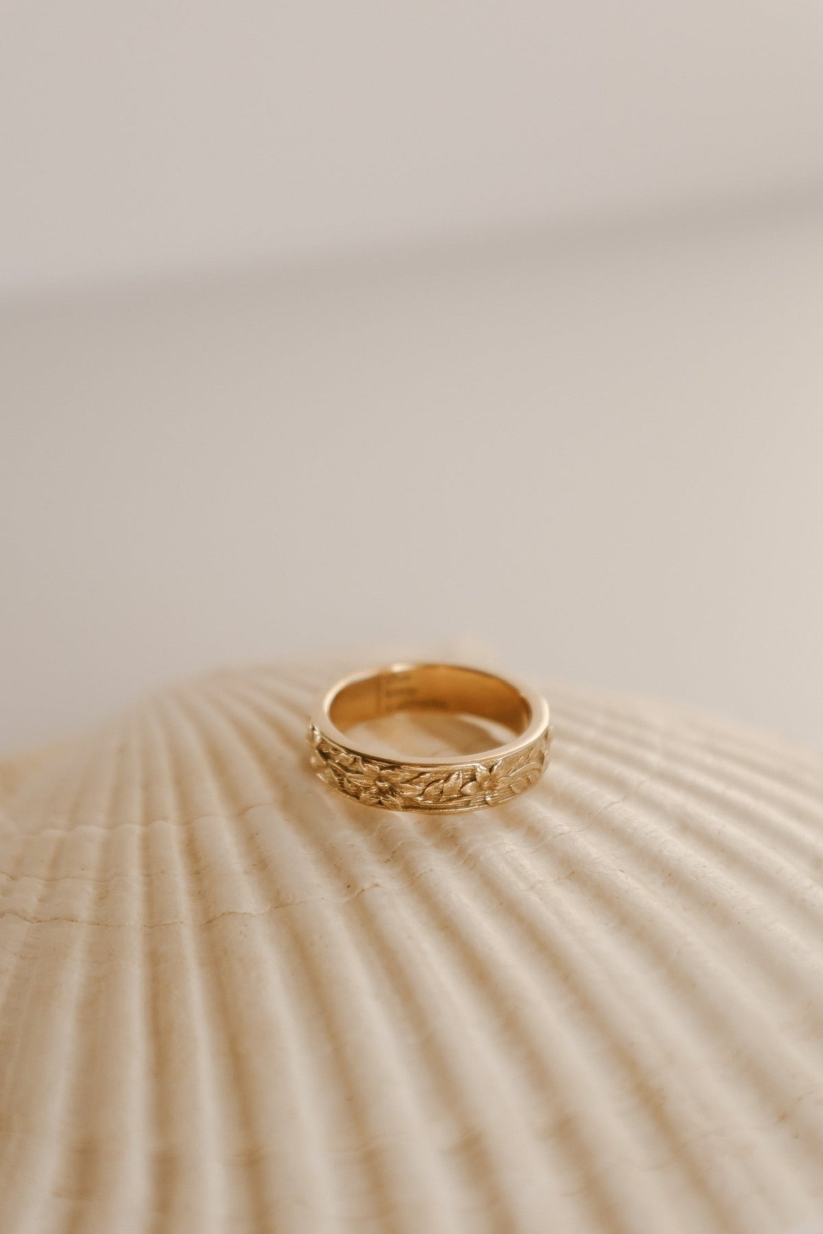 St. Josephs Lily Ring | 14k Gold