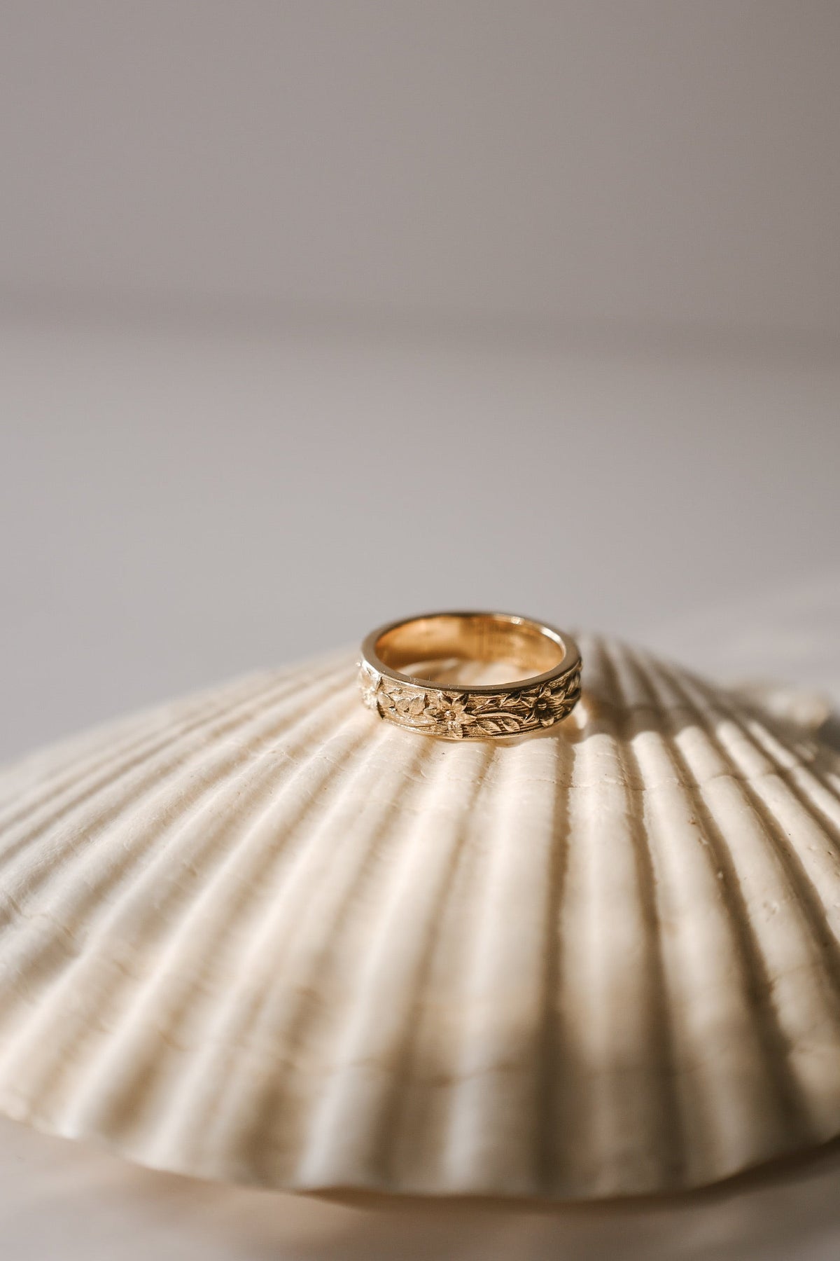 St. Josephs Lily Ring | 14k Gold