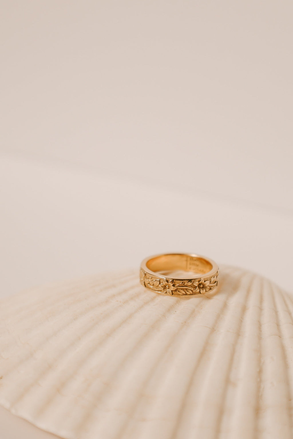 St. Josephs Lily Ring | 14k Gold