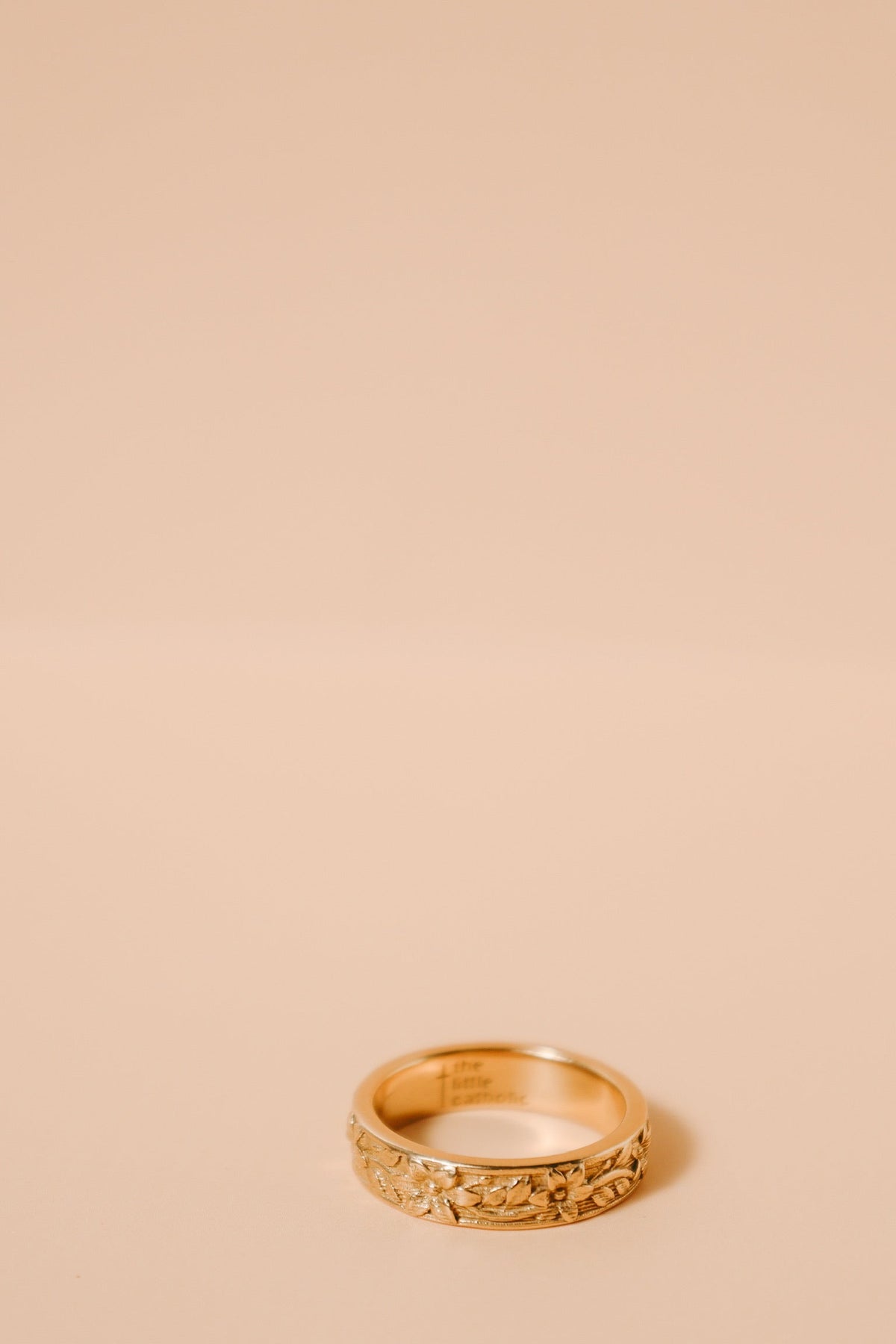 St. Josephs Lily Ring | 14k Gold