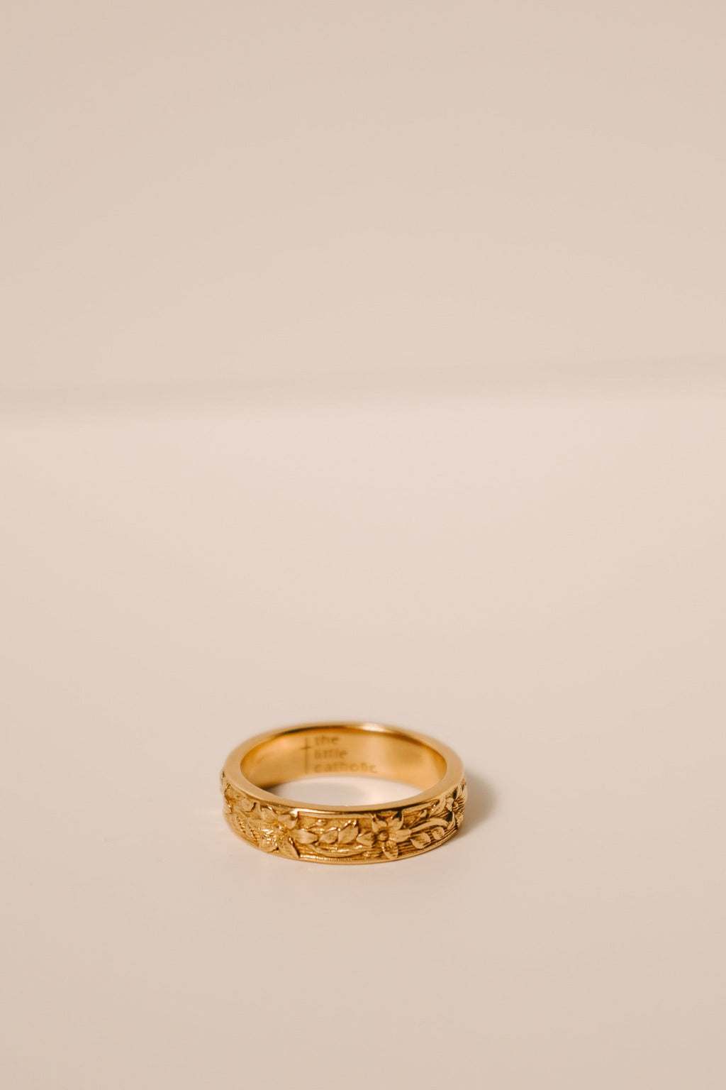 St. Josephs Lily Ring | 14k Gold