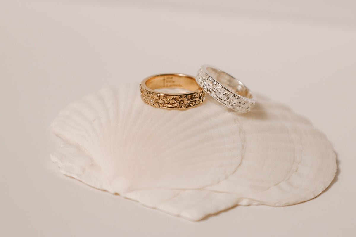 St. Josephs Lily Ring | 14k Gold