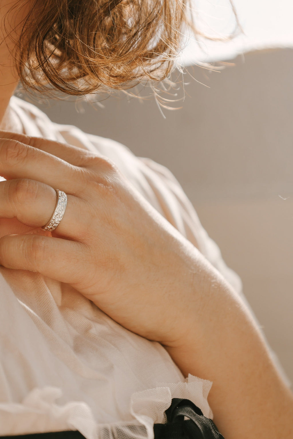 St. Josephs Lily Ring | Sterling Silver
