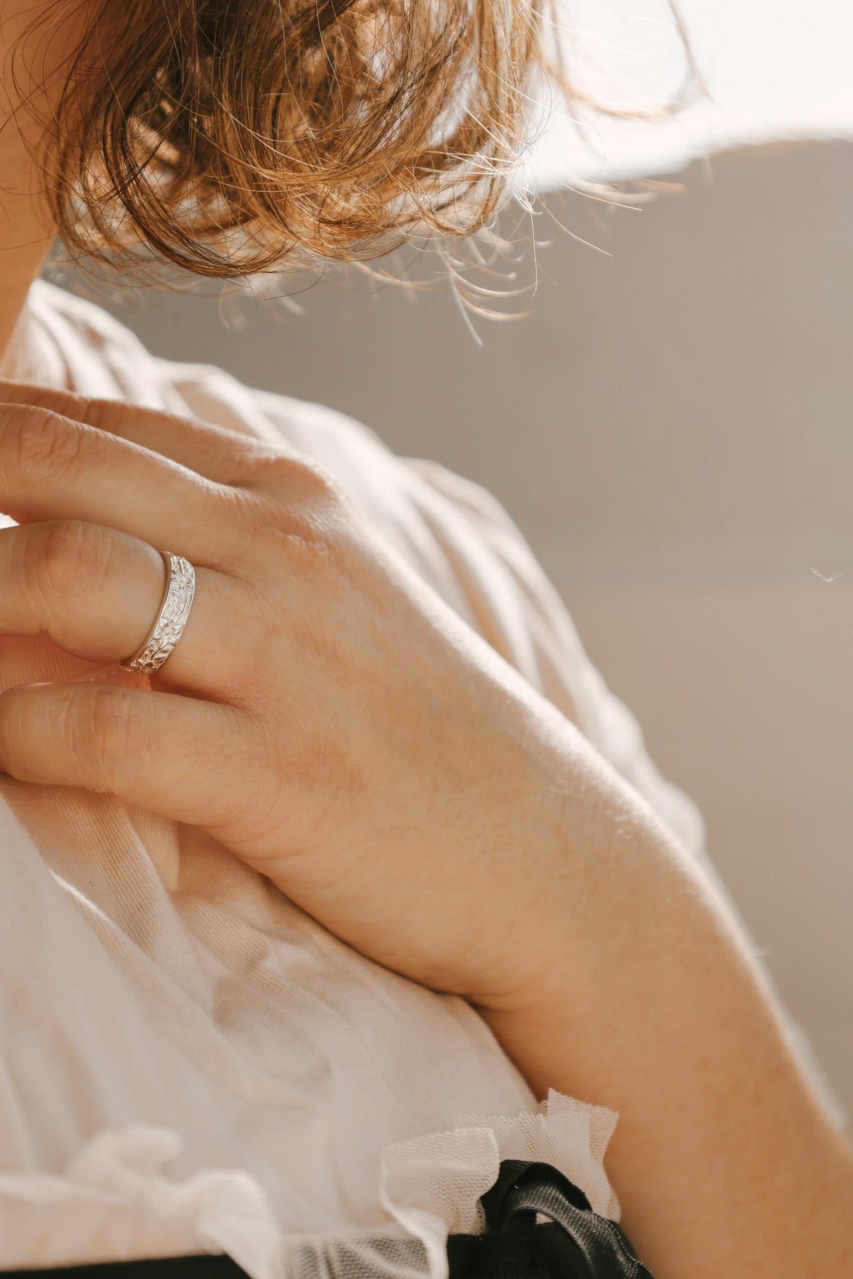 St. Josephs Lily Ring | Sterling Silver