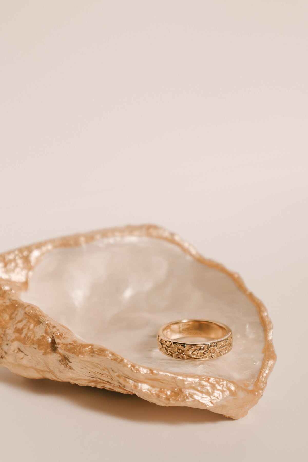 St. Josephs Lily Ring | 14k Gold