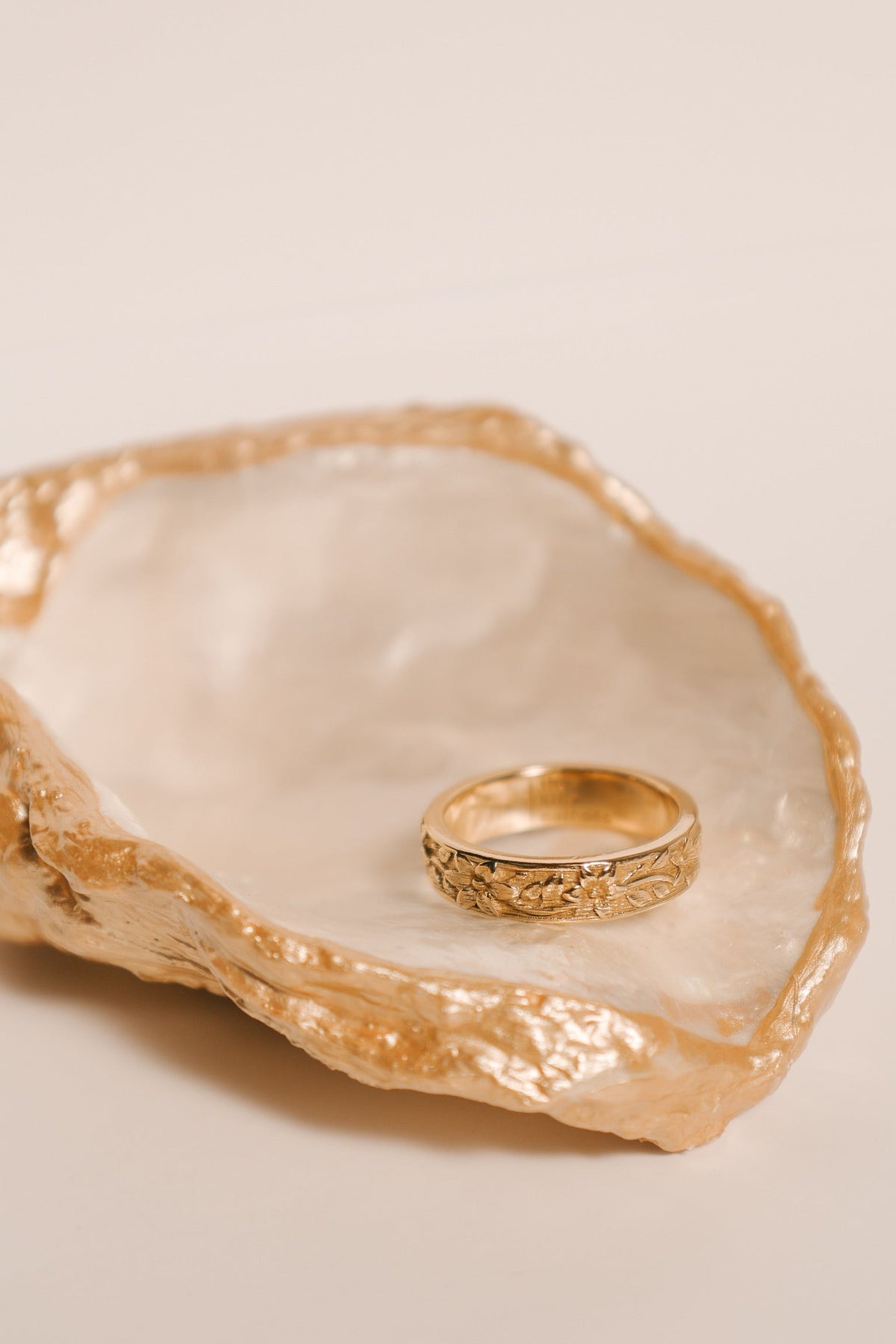 St. Josephs Lily Ring | 14k Gold