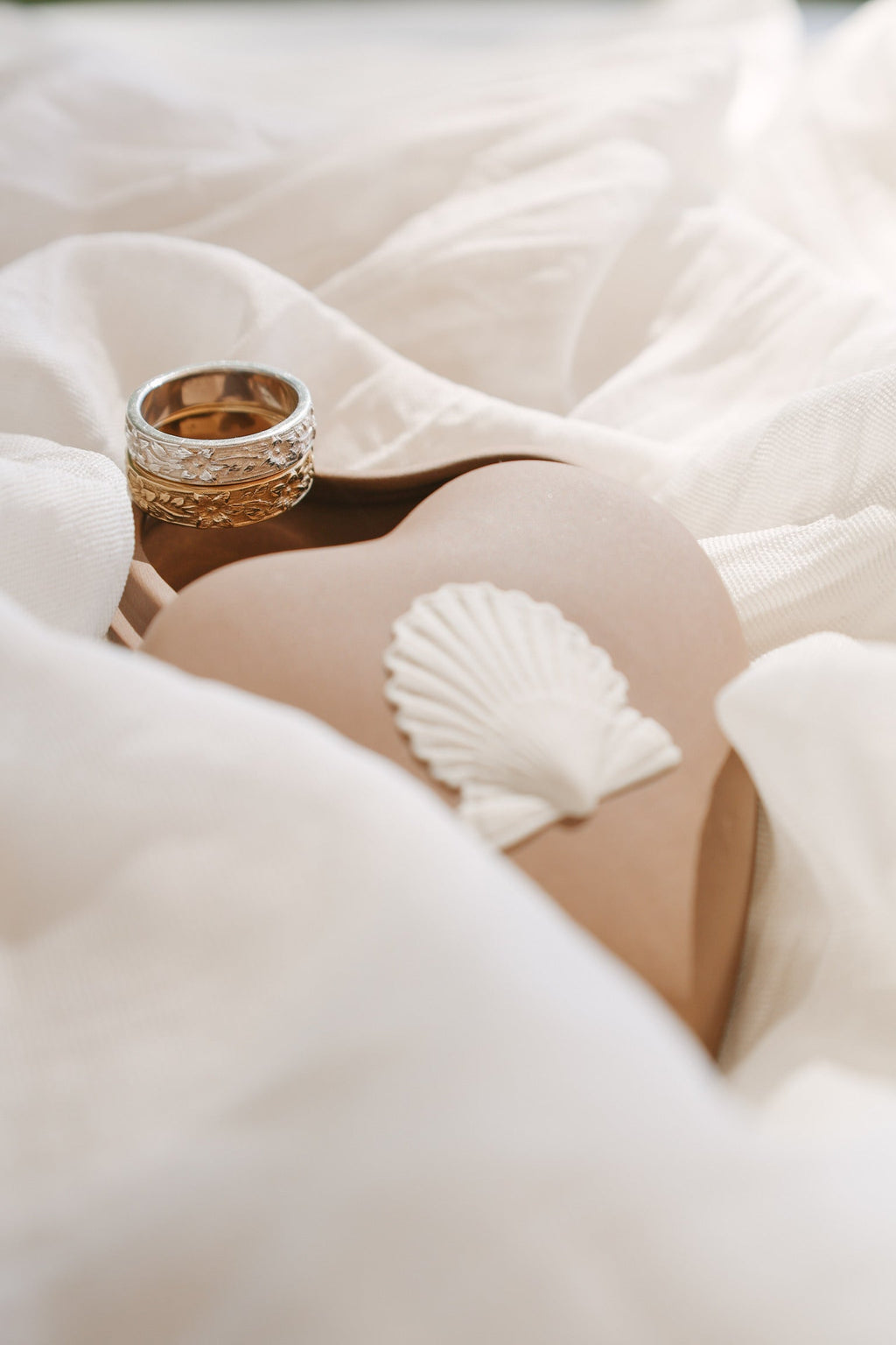 St. Josephs Lily Ring | Gold Vermeil