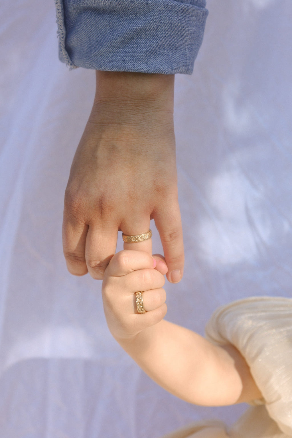 St. Josephs Lily Ring | Gold Vermeil