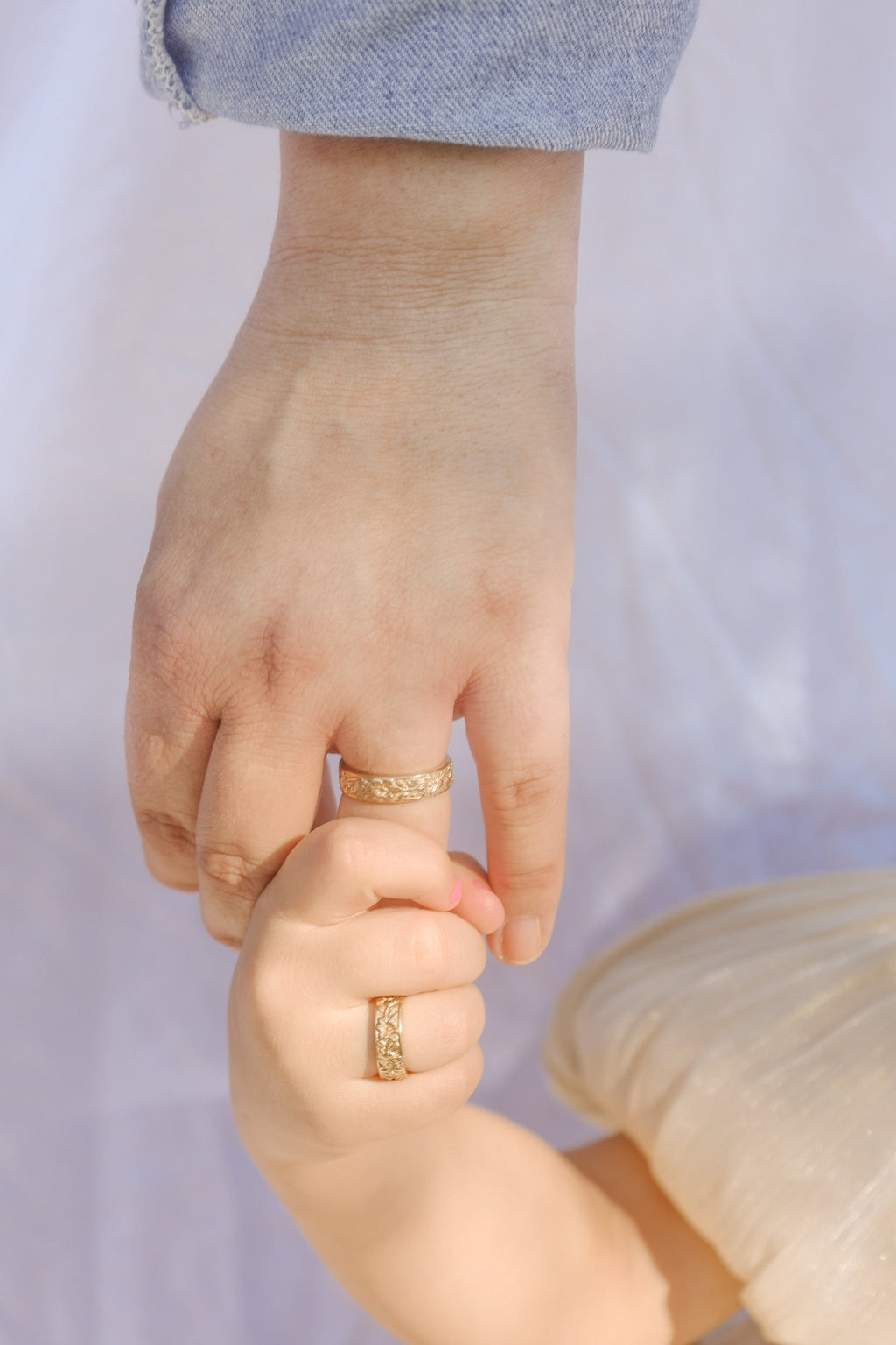 St. Josephs Lily Ring | Gold Vermeil