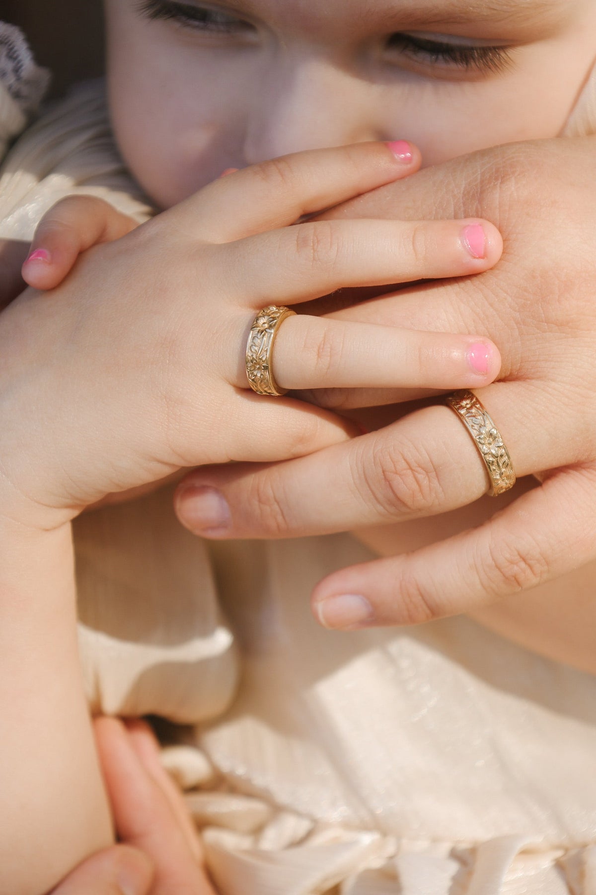 St. Josephs Lily Ring | Gold Vermeil