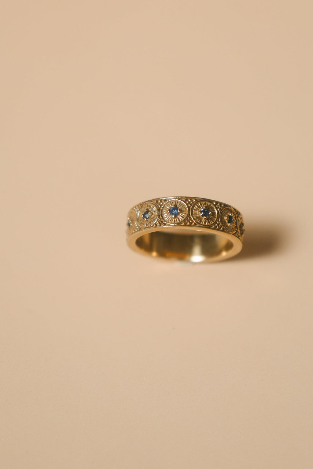 Marielle | Gold Vermeil & Sapphire