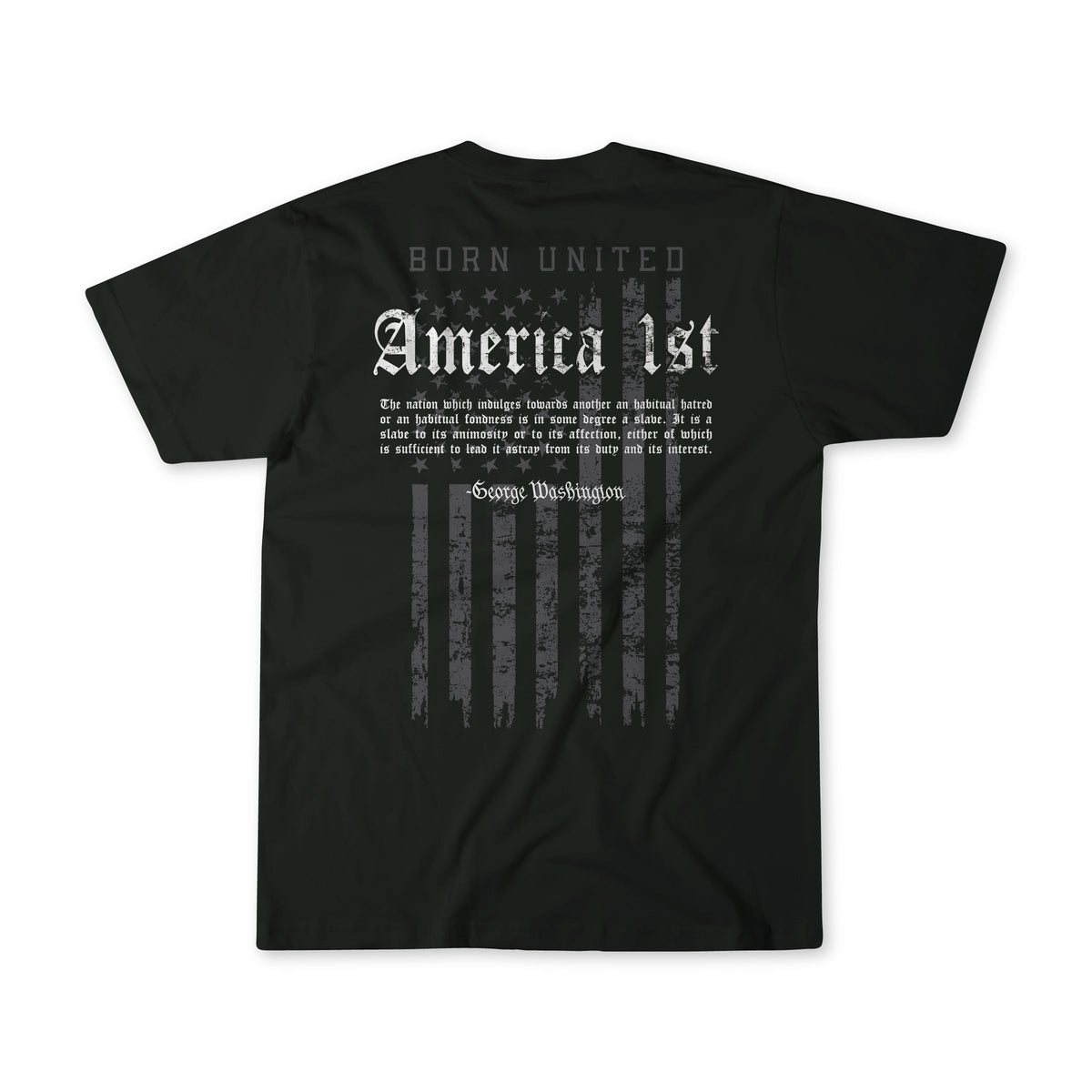 America First Tee - Black