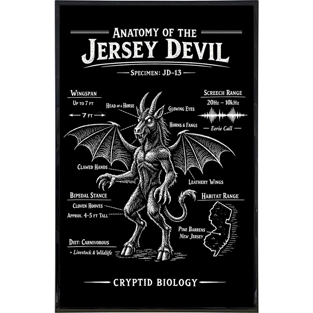 Anatomy of the Jersey Devil Print