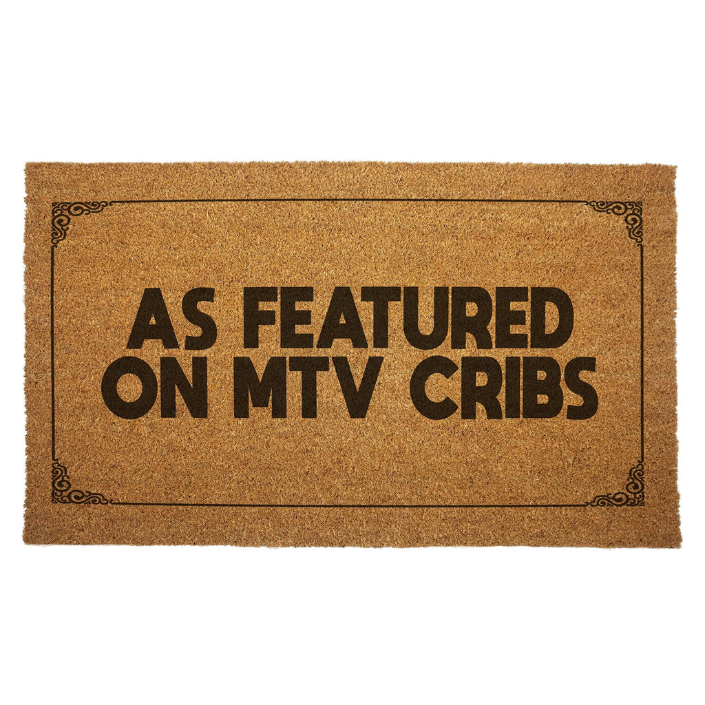 As Featured on Cribs Door Mat