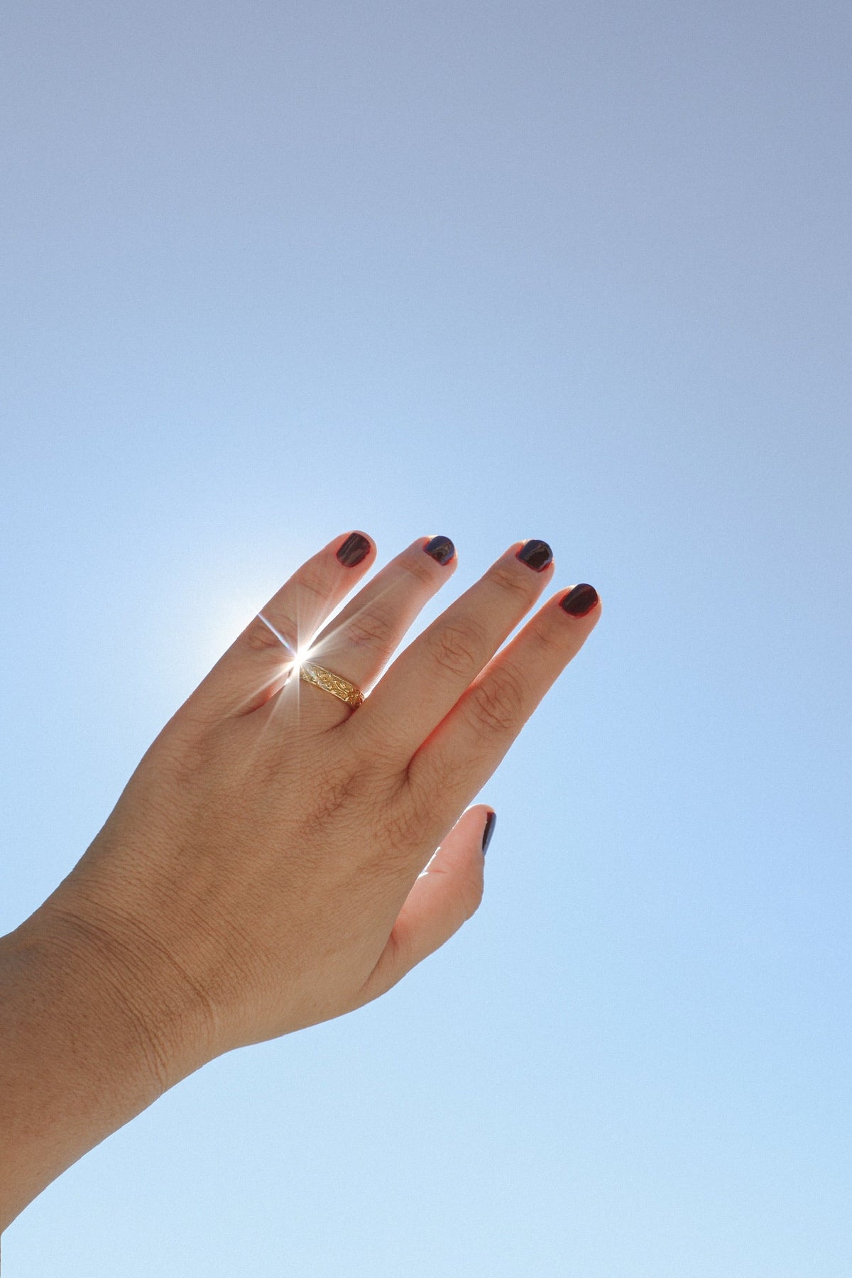 St. Josephs Lily Ring | 14k Gold