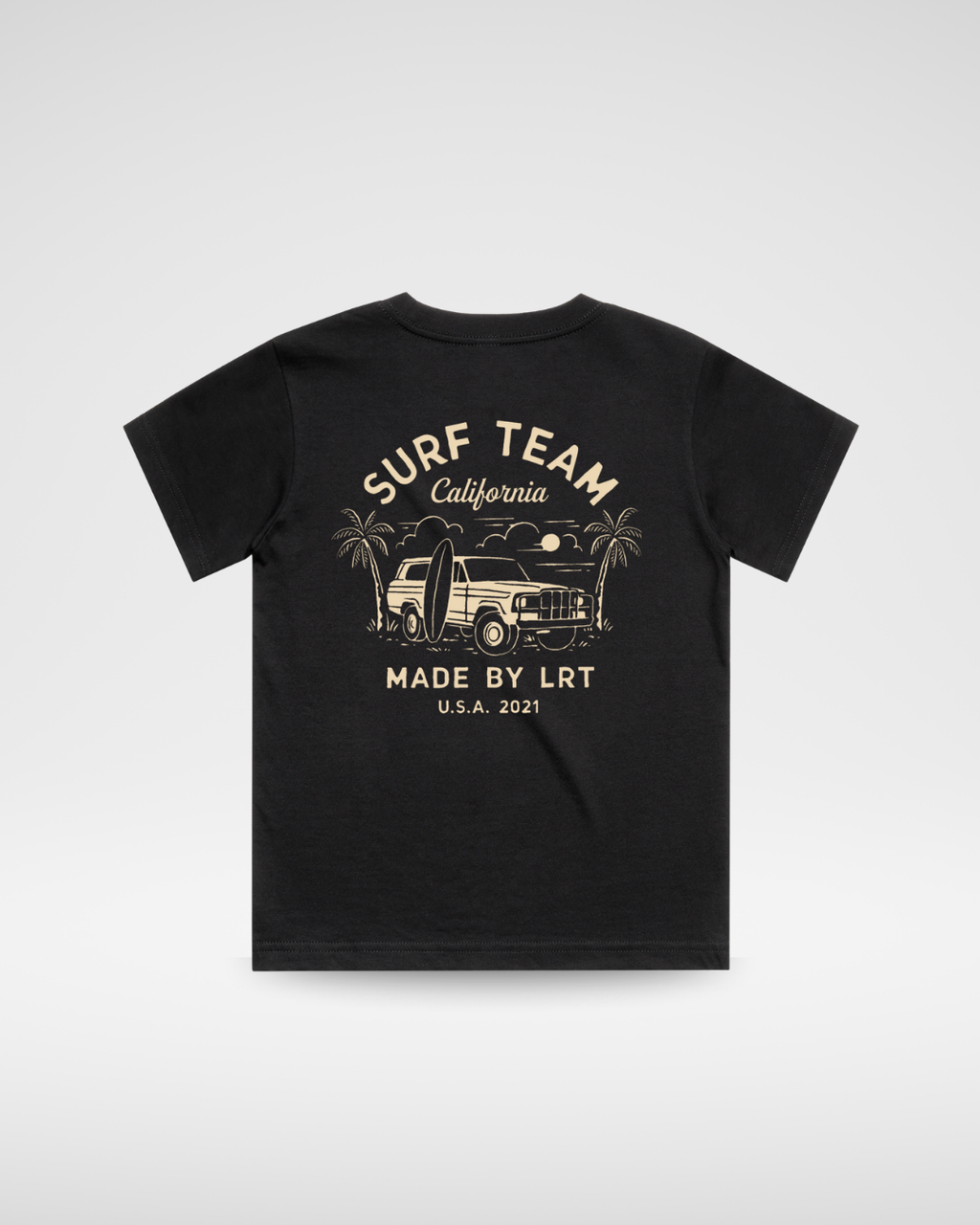 THE SURF TEAM TEE - BLACK