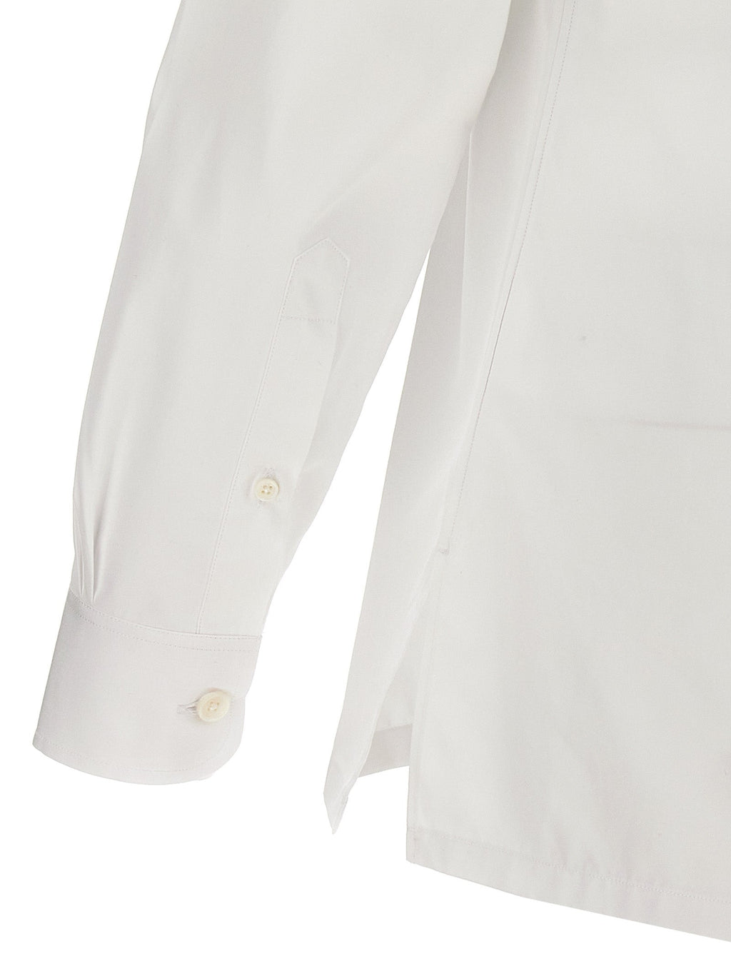 Givenchy Men Logo Embroidery Shirt