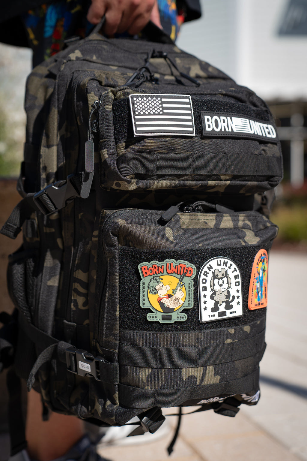 Black Camo Premium Tac-Pac - 45L