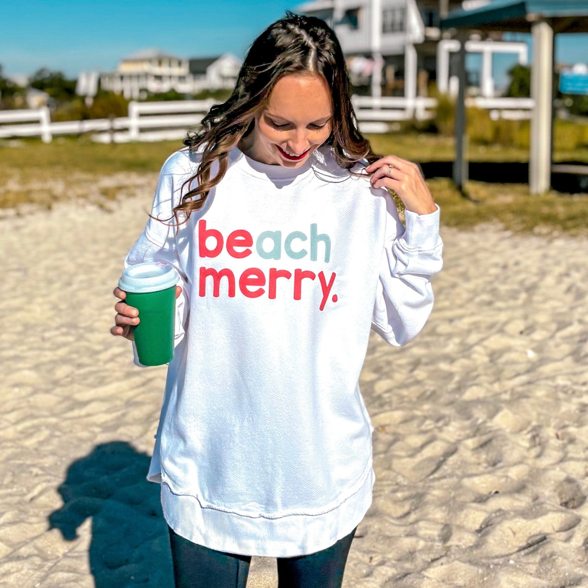Beach Merry (Text Only)