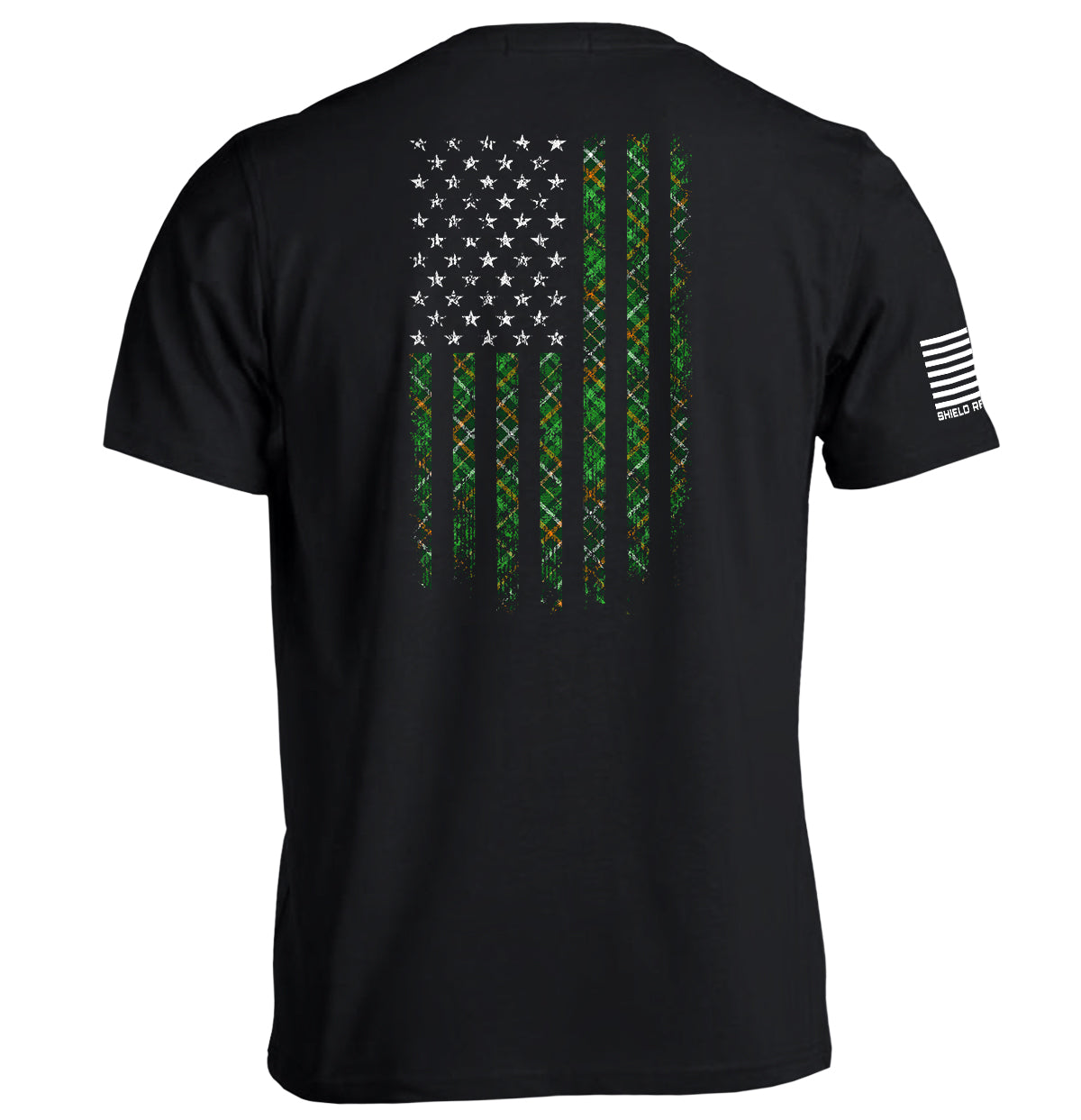 Irish Plaid American Flag
