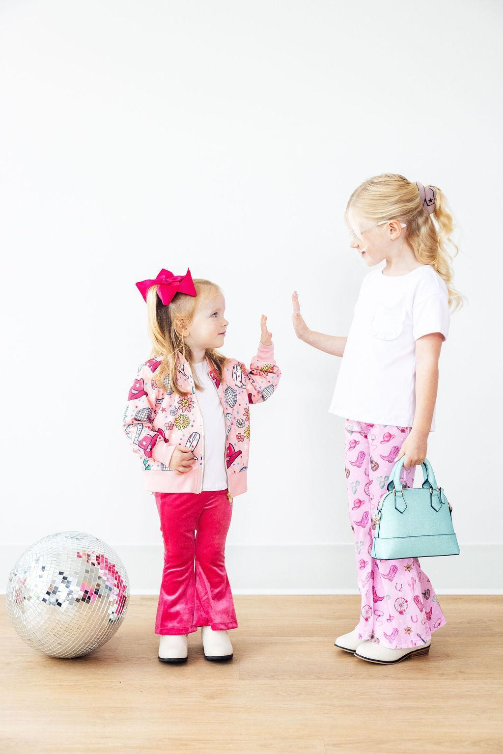 SALE Boots & Bling Satin Jacket