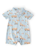 Bunny Builders Polo Shorty One-Piece