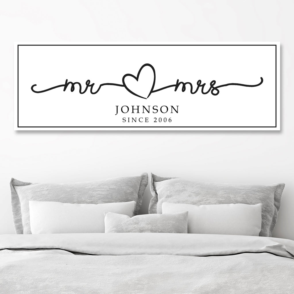 Mr. And Mrs. Sign