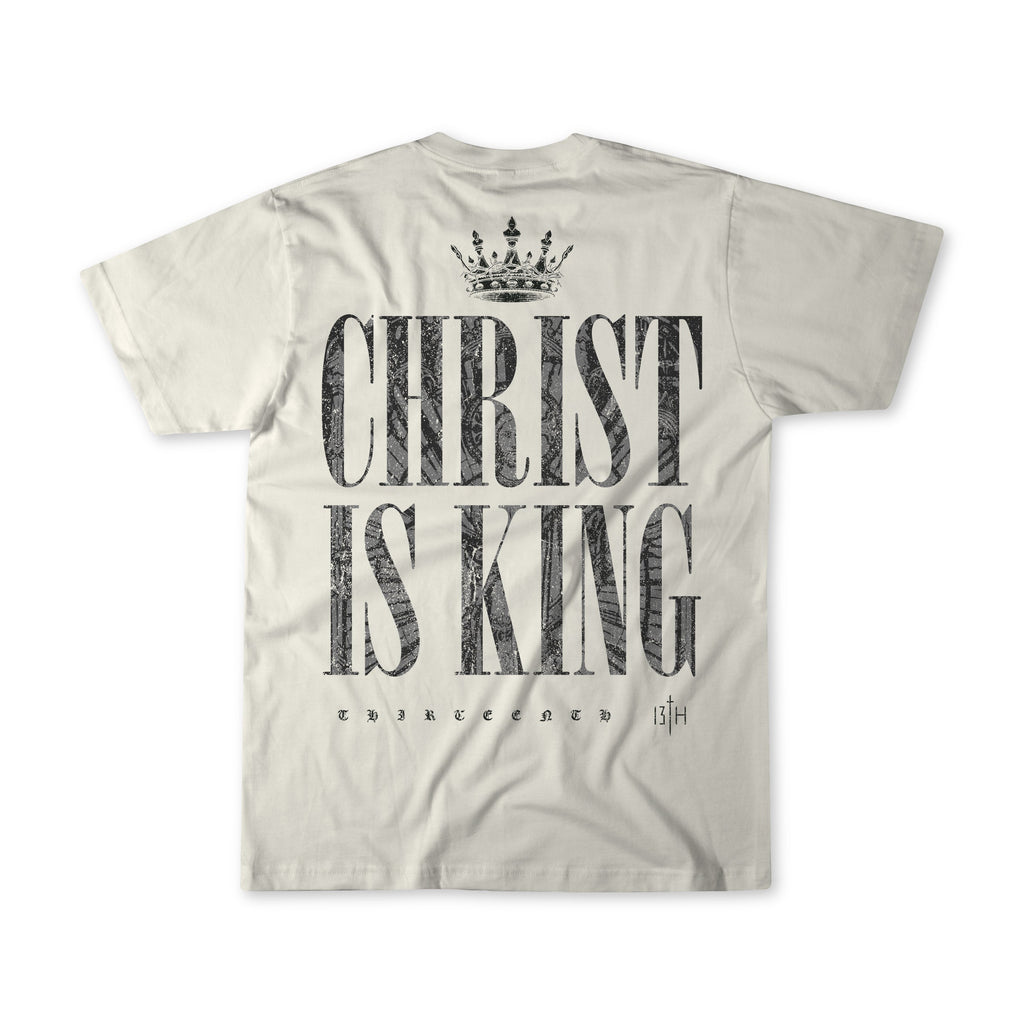 Christ is King Premium Tee - Ivory