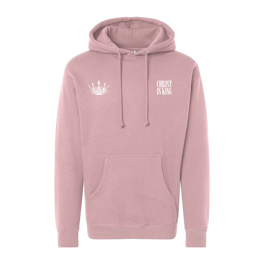 Christ is King Premium Hoodie - Pink