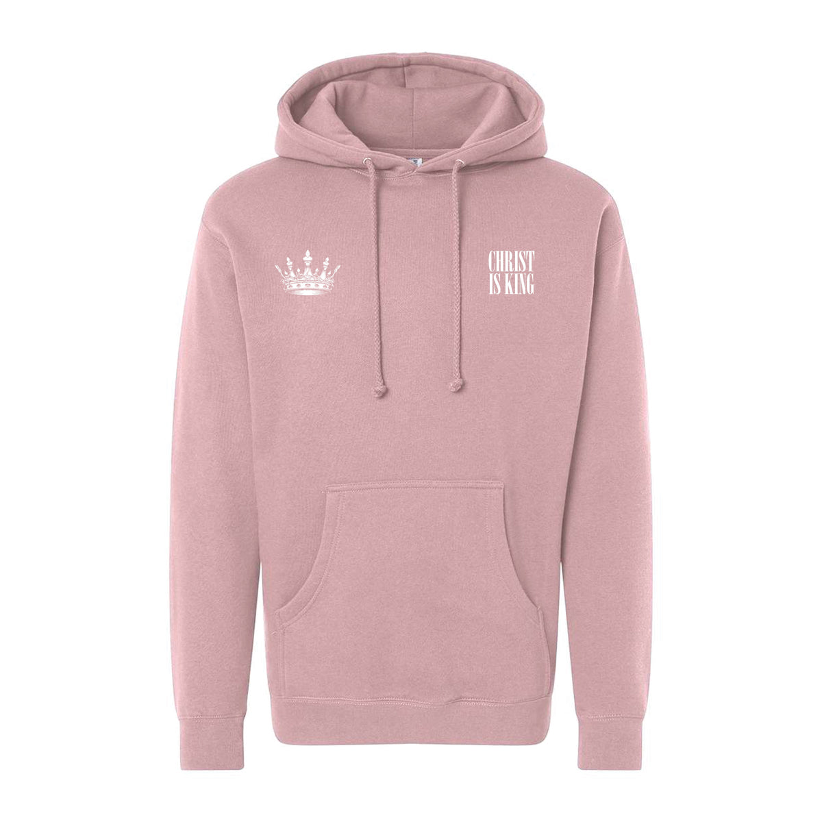 Christ is King Premium Hoodie - Pink