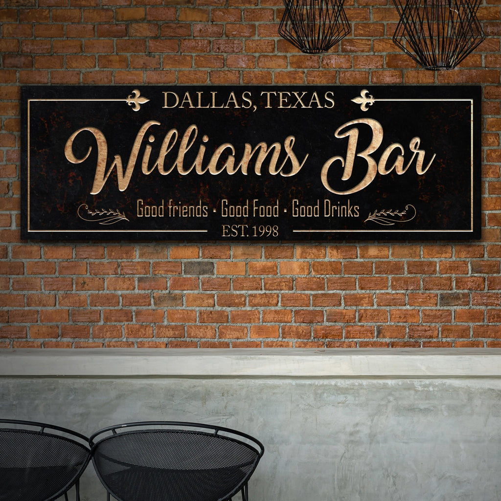 Custom Bar Sign
