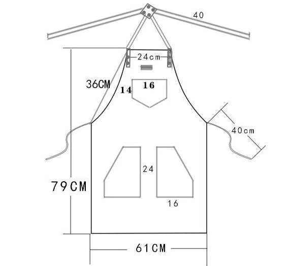 Custom Canvas Apron for Men and Women, Apron for Cooking, Woodworking, Barbeque, Gifts for Men, Gift for Him