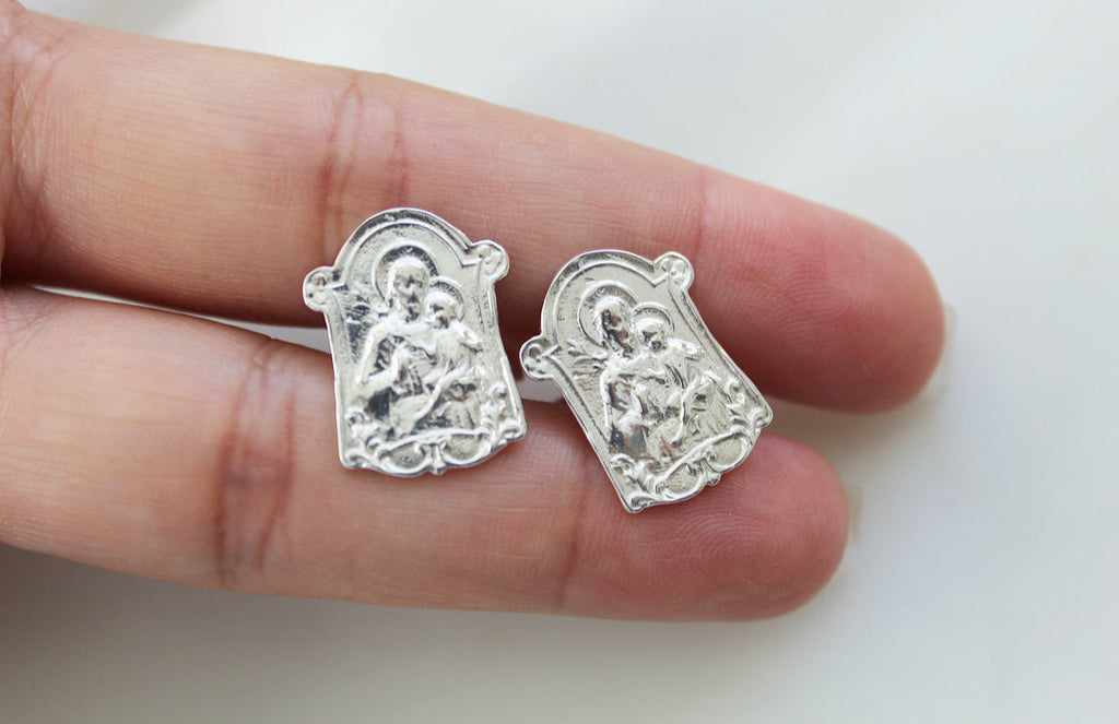 St. Joseph Cufflinks in 925 Sterling Silver *Made to Order*
