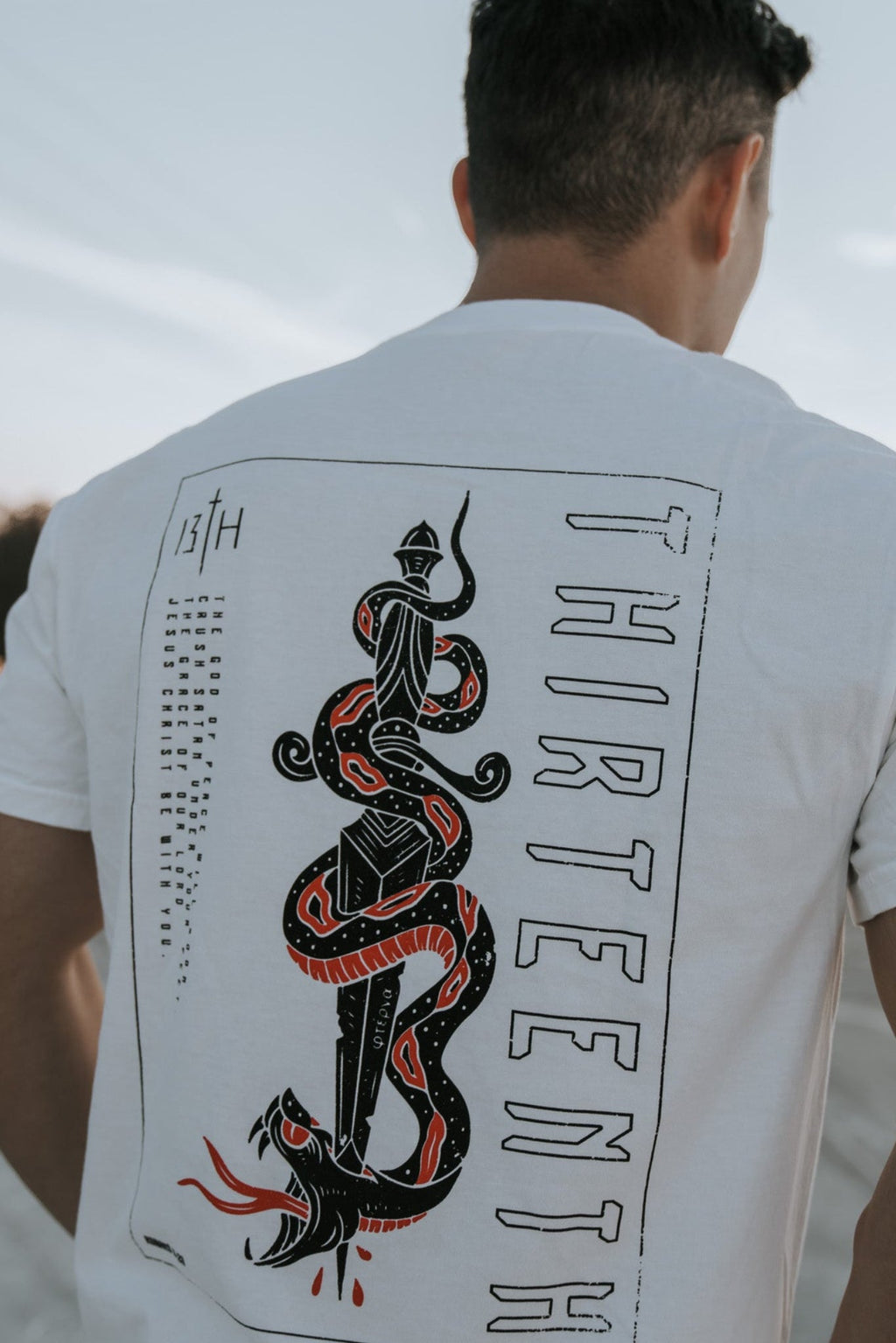 Lucifer's Demise Premium Tee- White