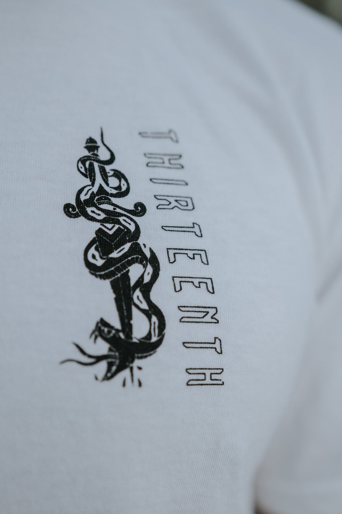 Lucifer's Demise Premium Tee- White