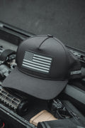 Born United Premium Flag Snapback - Blackout