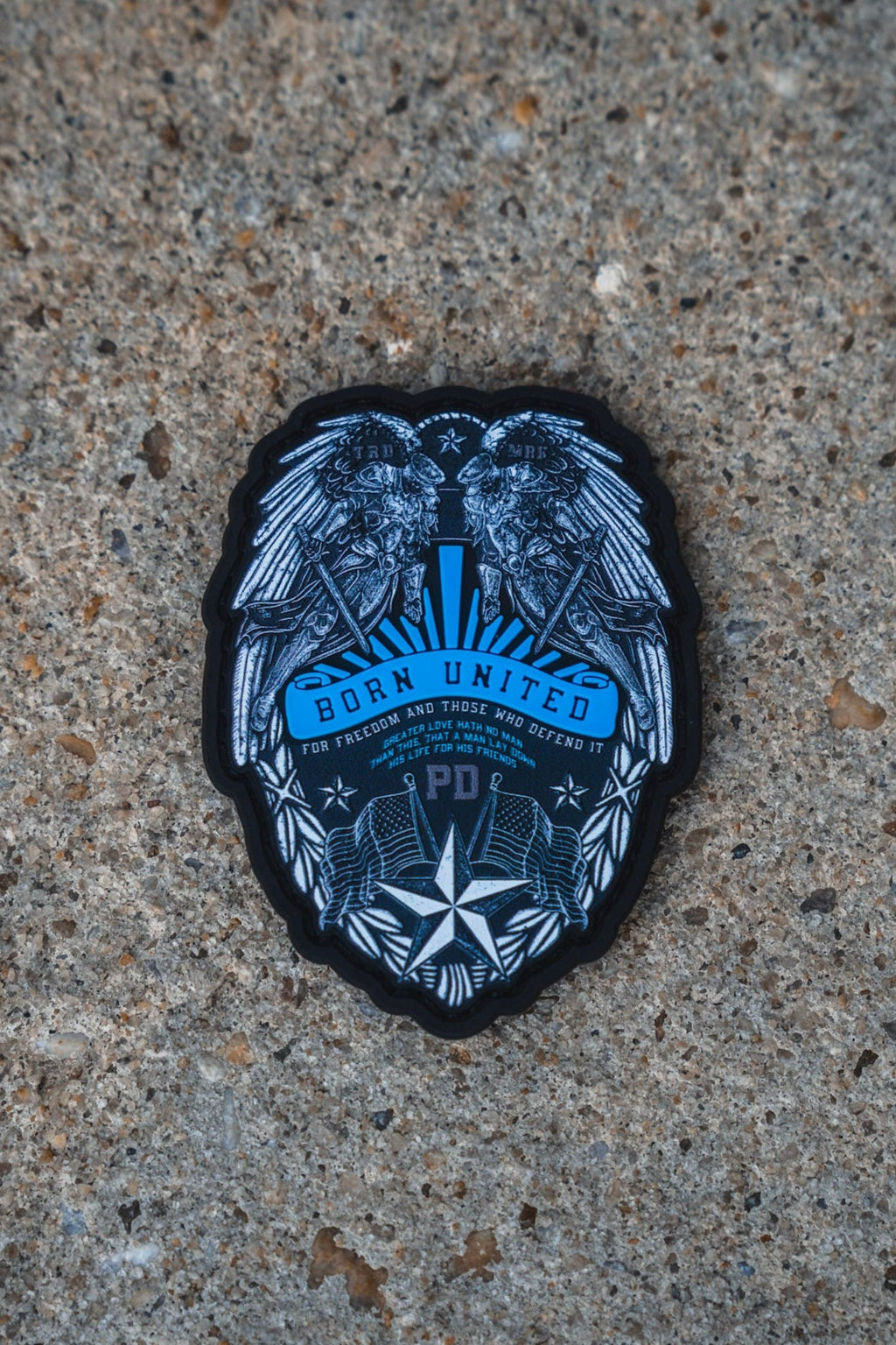 Back the Badge PVC Patch
