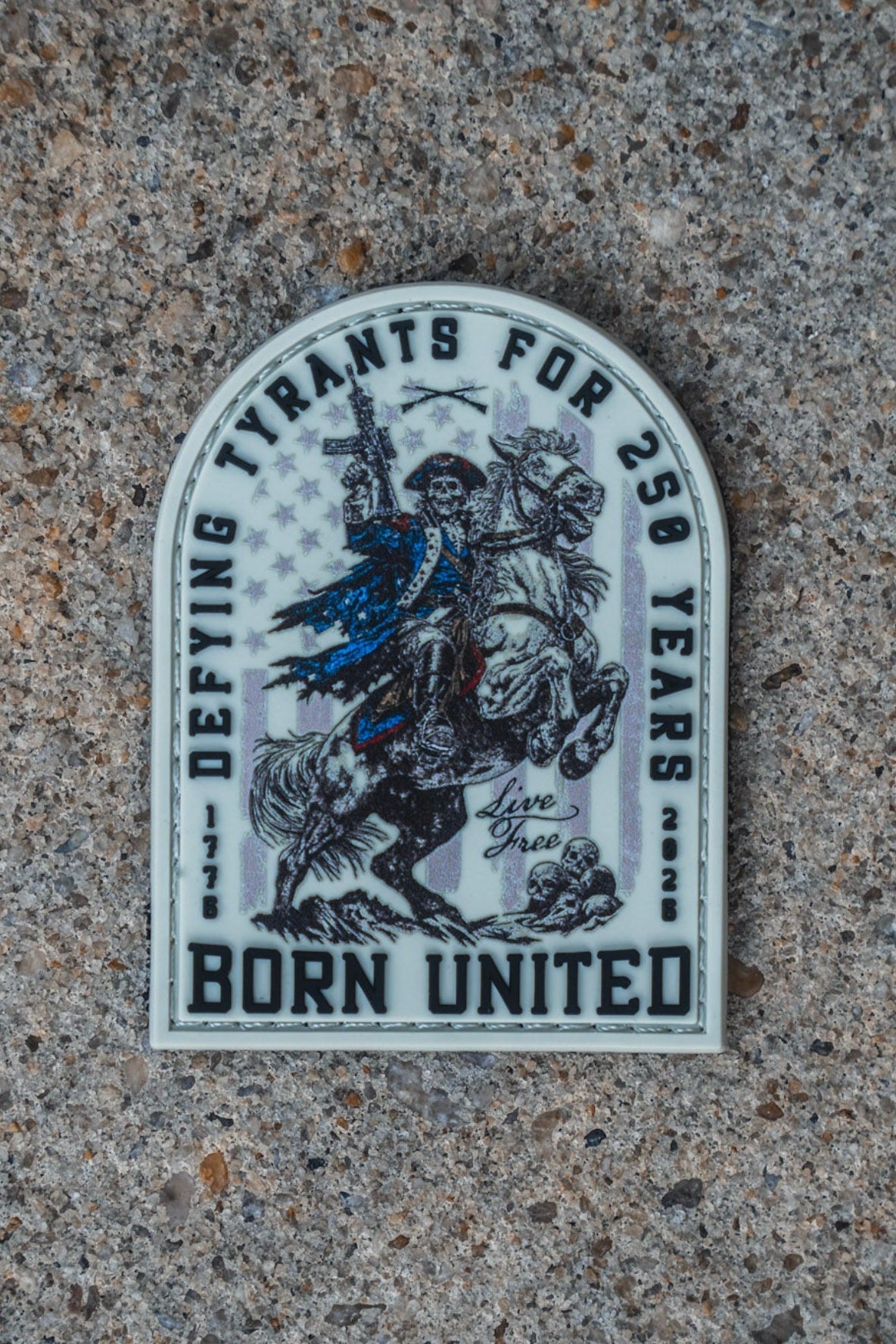 250th Anniversary PVC Patch