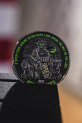 Light in the Darkness Challenge Coin