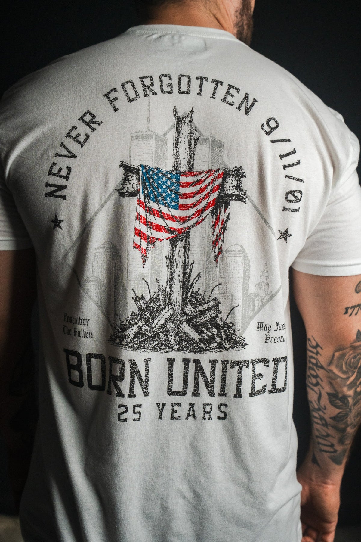 We Remember: 25th Anniversary Tee - White