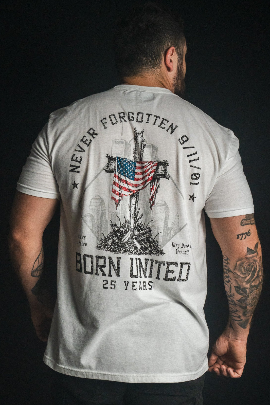 We Remember: 25th Anniversary Tee - White