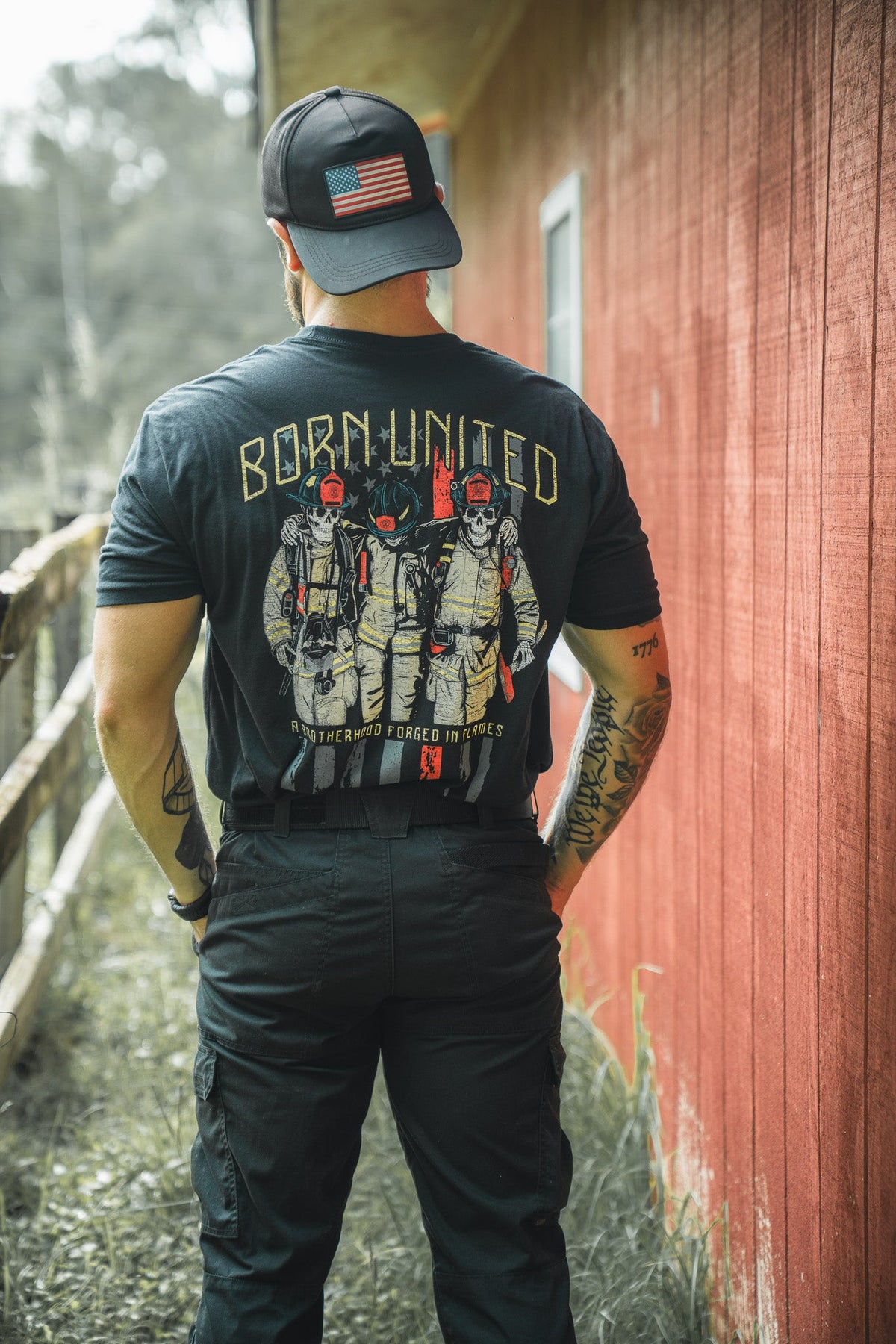 Brotherhood Forged In Flames Tee