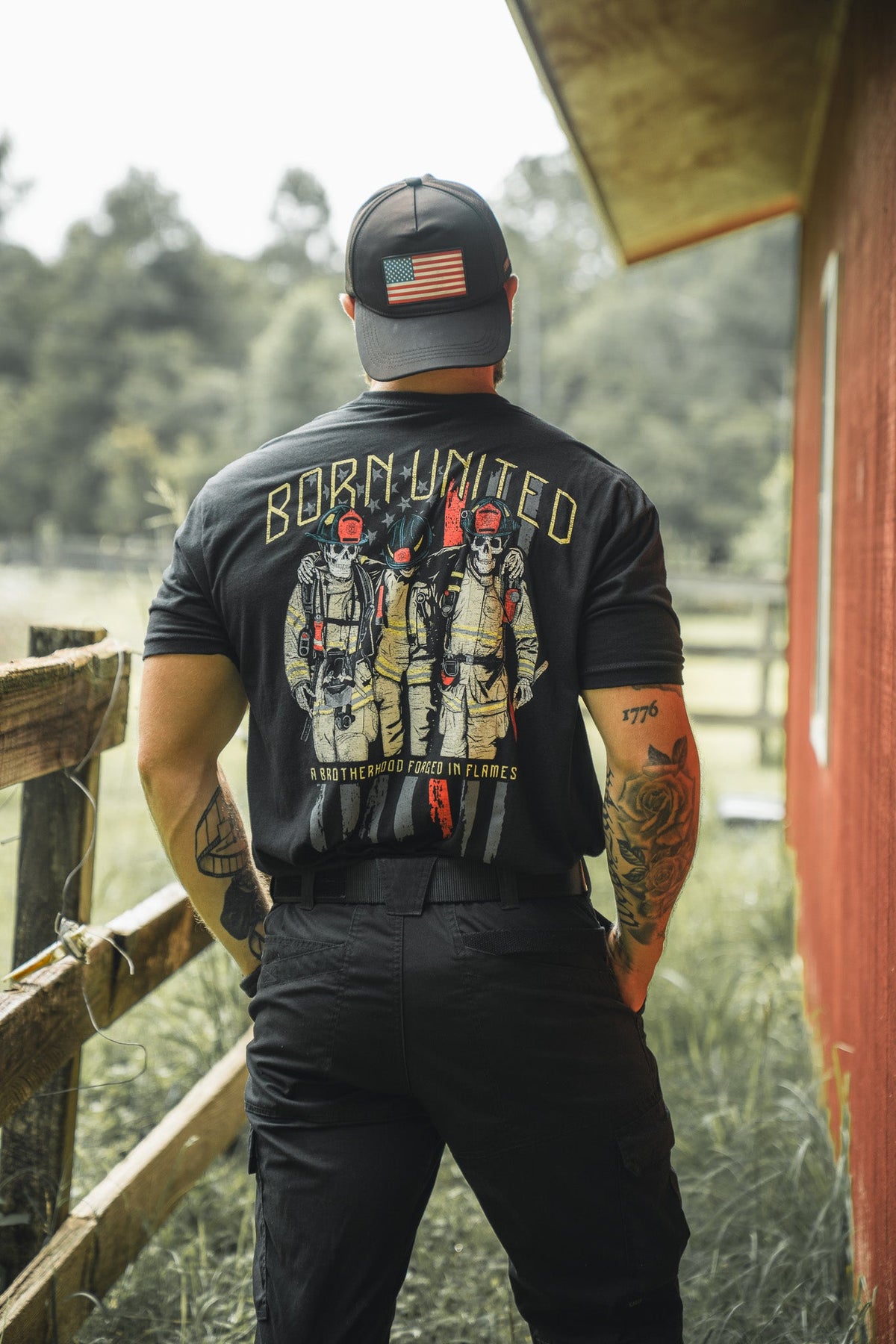 Brotherhood Forged In Flames Tee